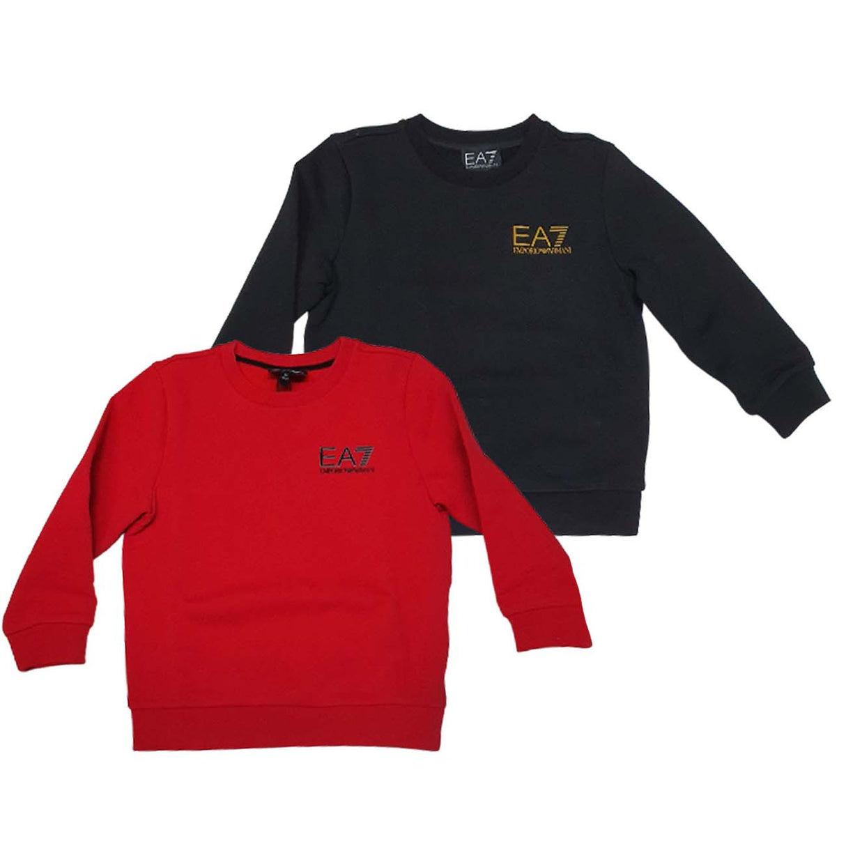 FELPA RAGAZZI ARMANI EA7 8NBM53 BJEXZ COTONE FELPATO