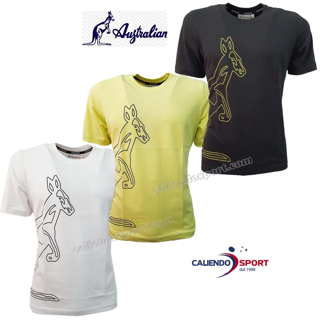 T-SHIRT AUSTARLIAN SWUTS0006 002 COTONE