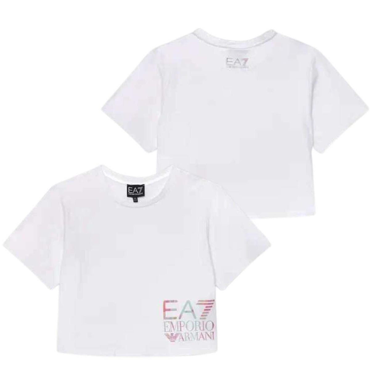 T-SHIRT BAMBINE ARMANI EA7 E24 3DFT04 FJLIZ 1100