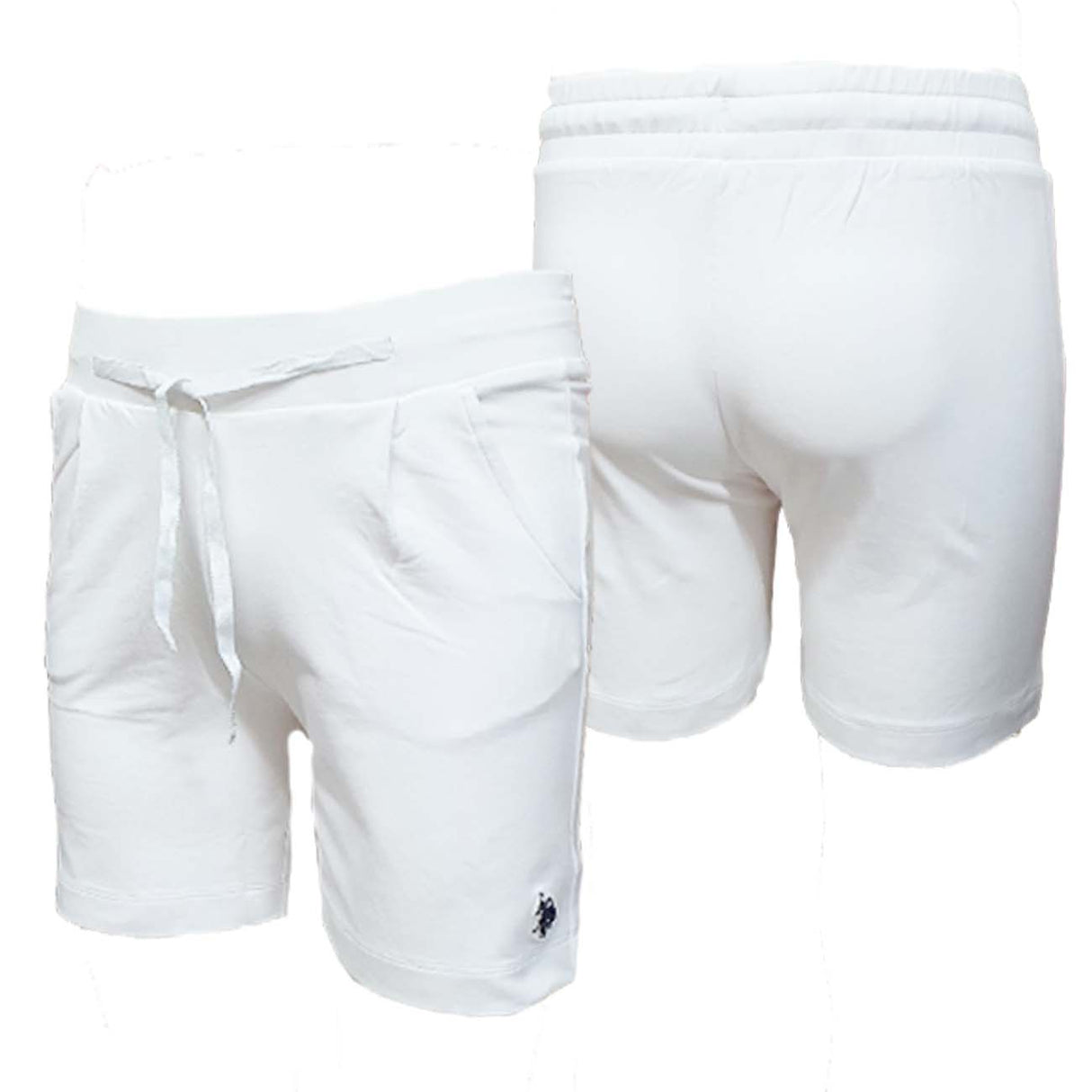 SHORT FEMME MYRA EN COTON BLANC US POLO 51478