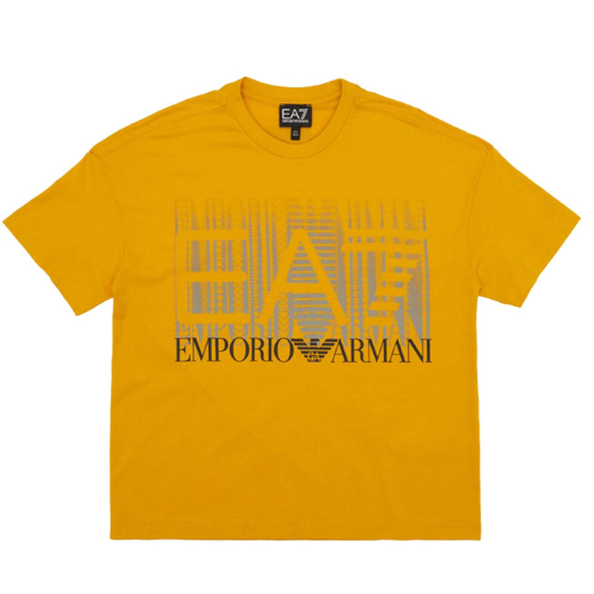 T-SHIRT BAMBINI ARMANI EA7 E24 3DBT59 BJ02Z 1680 GIALLO