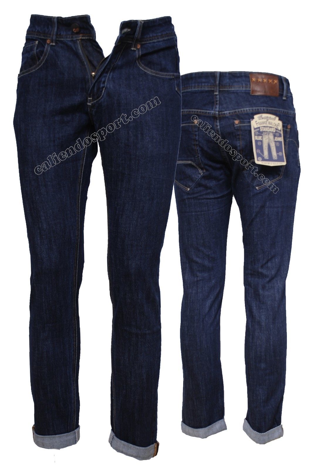 JEANS HOMME DENIM STRETCH CONFORT FRANKIE MALONE ART.FM111 PANTALON EN COTON