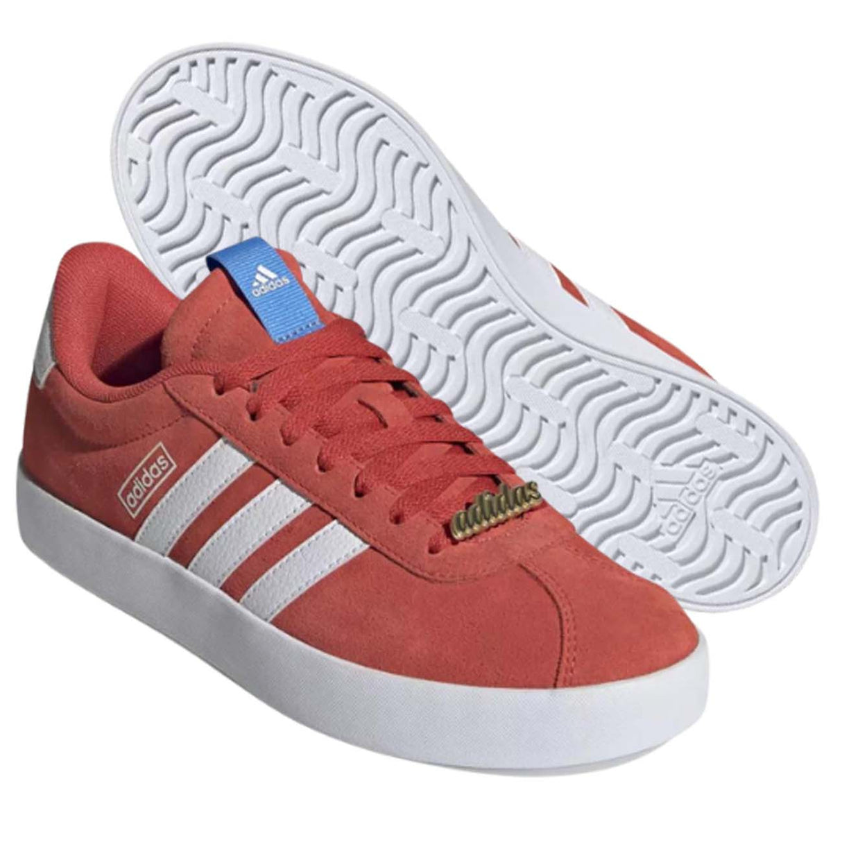 SCARPA ADIDAS ID9073 VL COURT 3.0 ROSSO