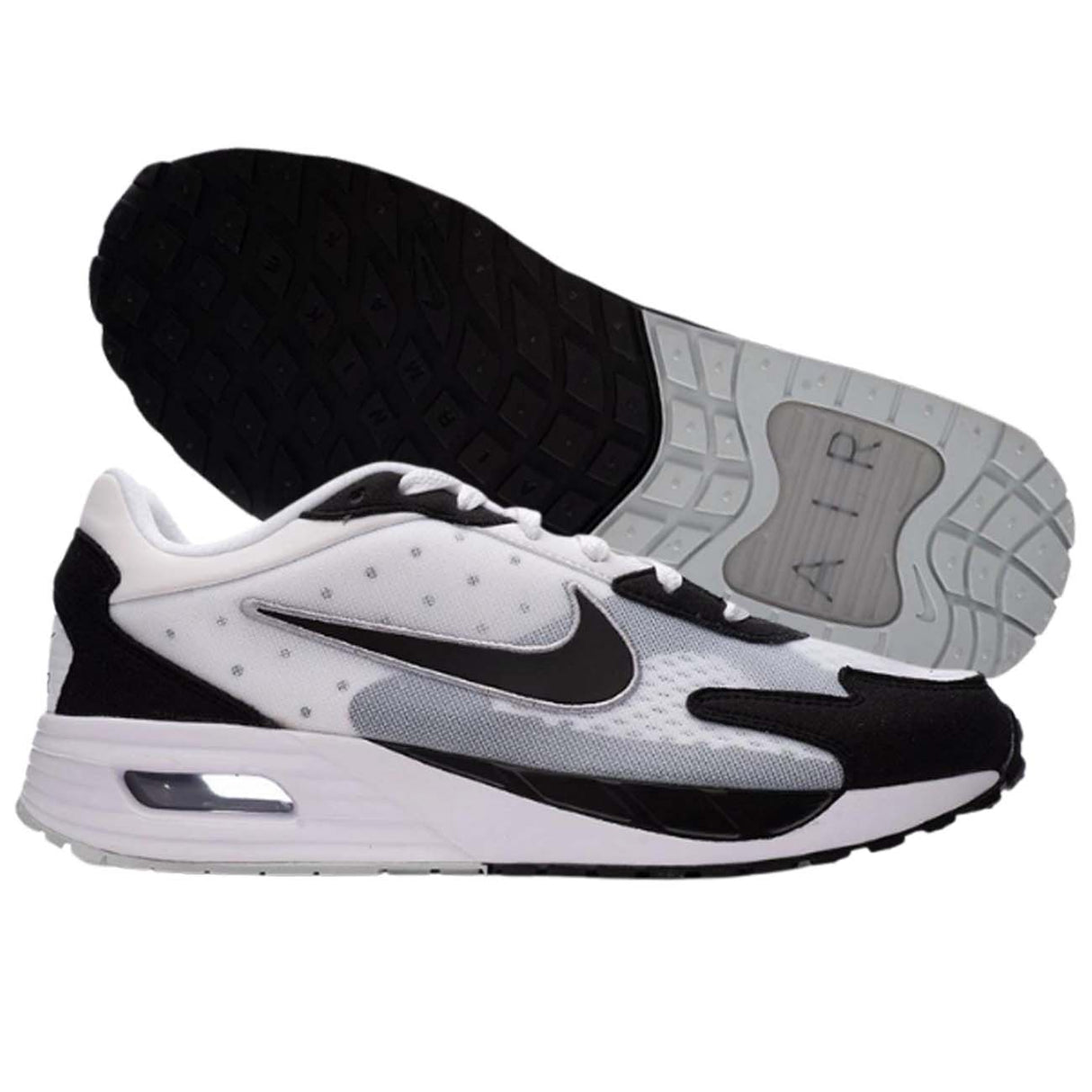 SCARPA NIKE DX3666 100 AIR MAX SOLO BIANCO NERO