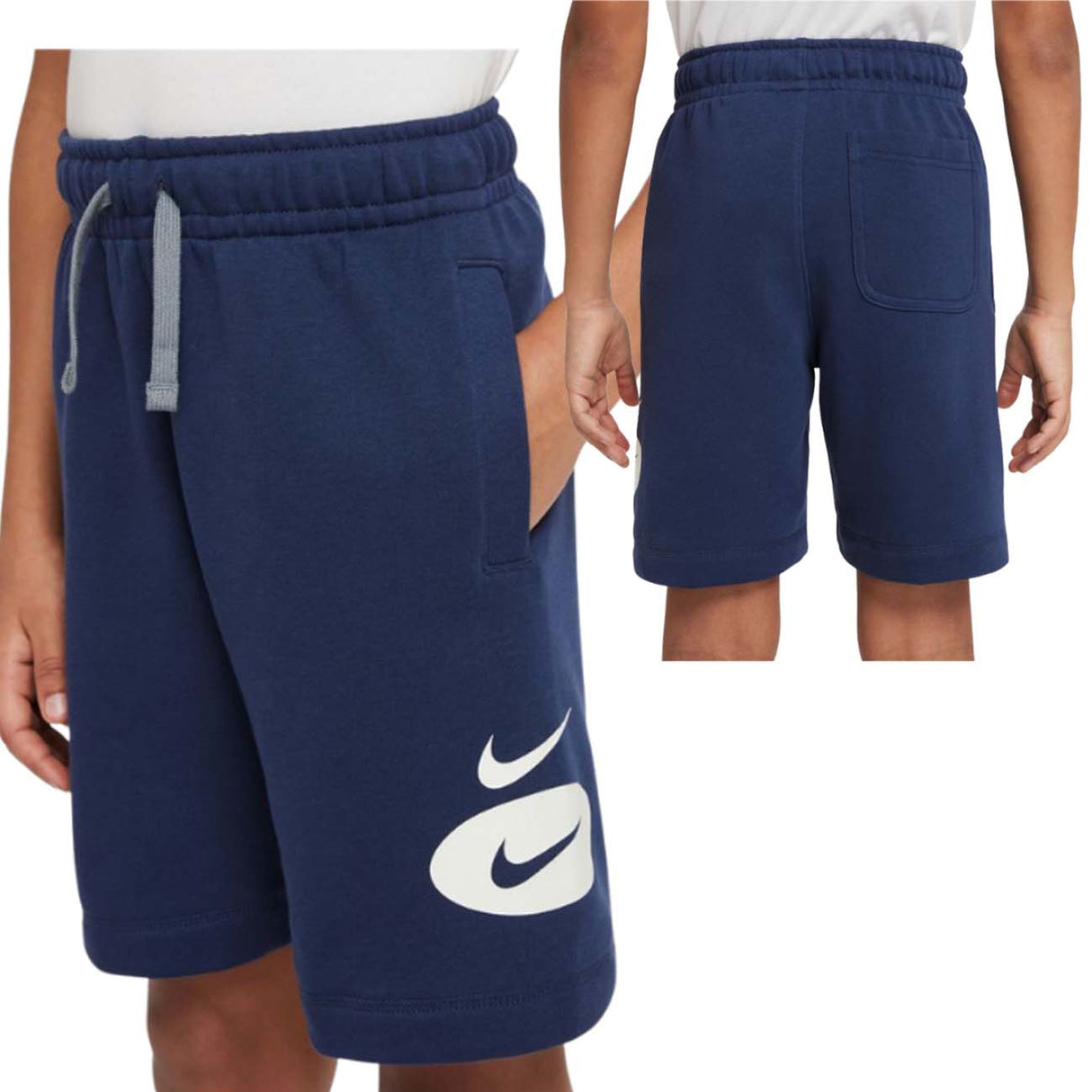 PANTALONCINO RAGAZZI NIKE DM8094 410 COTONE