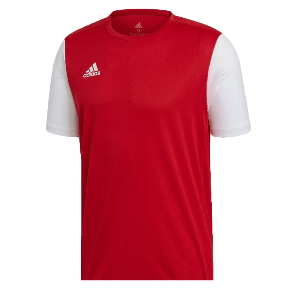 T-SHIRT ADIDAS ESTRO DP3230 DP3233 DP3234 ROUGE BLANC NOIR