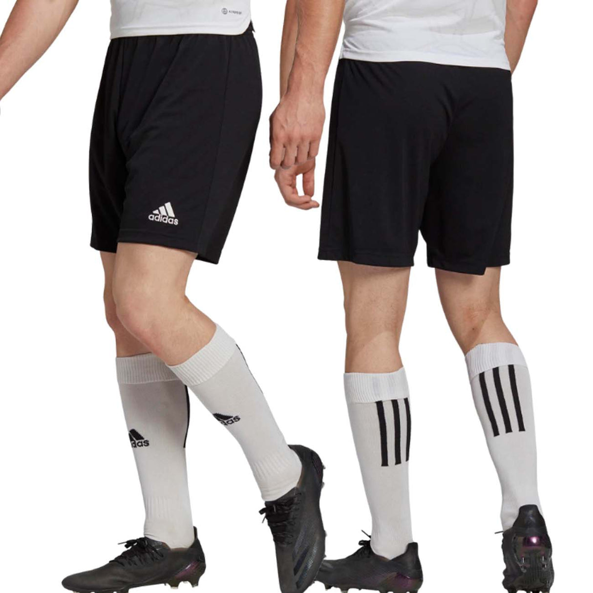 ADIDAS H57504 ENTRADA 22 BLACK SPORT SHORTS