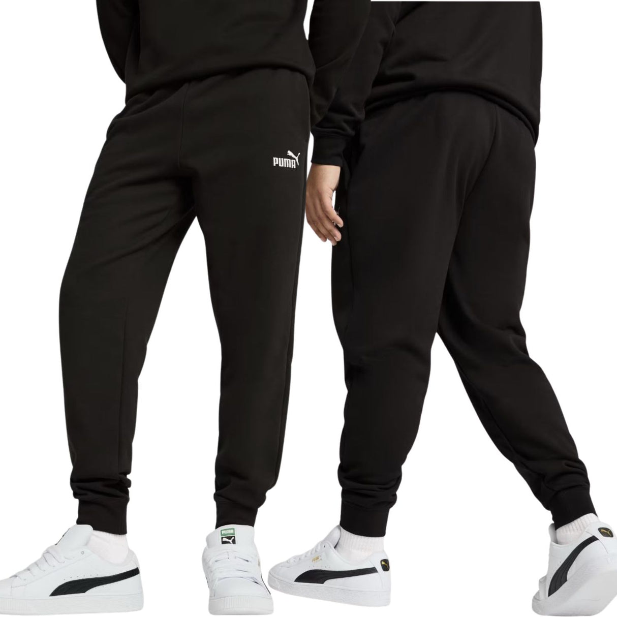 PANTALONE PUMA 682606 01 ESSENTIALS COTONE FELPATO NERO