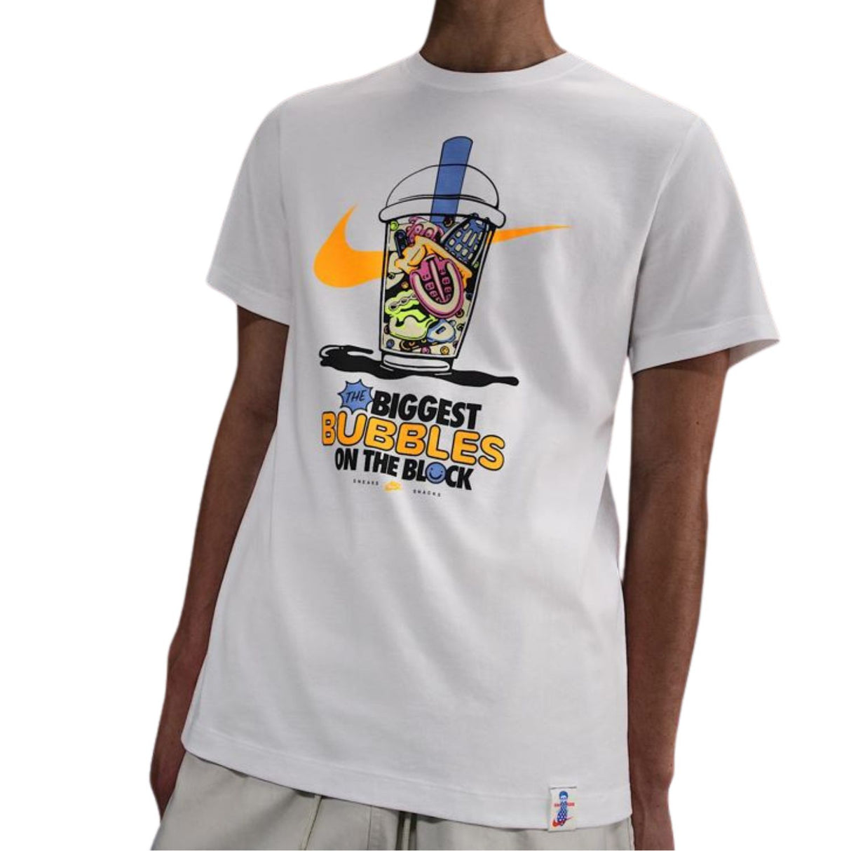 T-SHIRT NIKE HJ0770-100 SPORTWEAR COTONE BIANCO