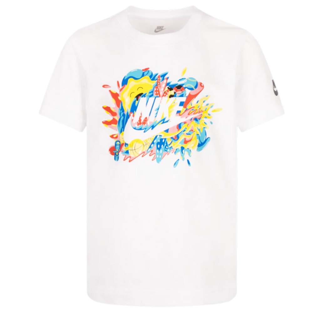 T-SHIRT RAGAZZI NIKE 86K522 FUTURA COTONE SLASH