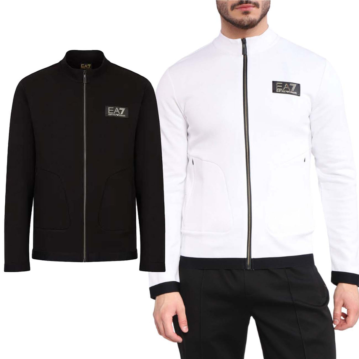 FELPA ARMANI EA7 3RPM57 PJFAZ GOLD LABEL COTONE