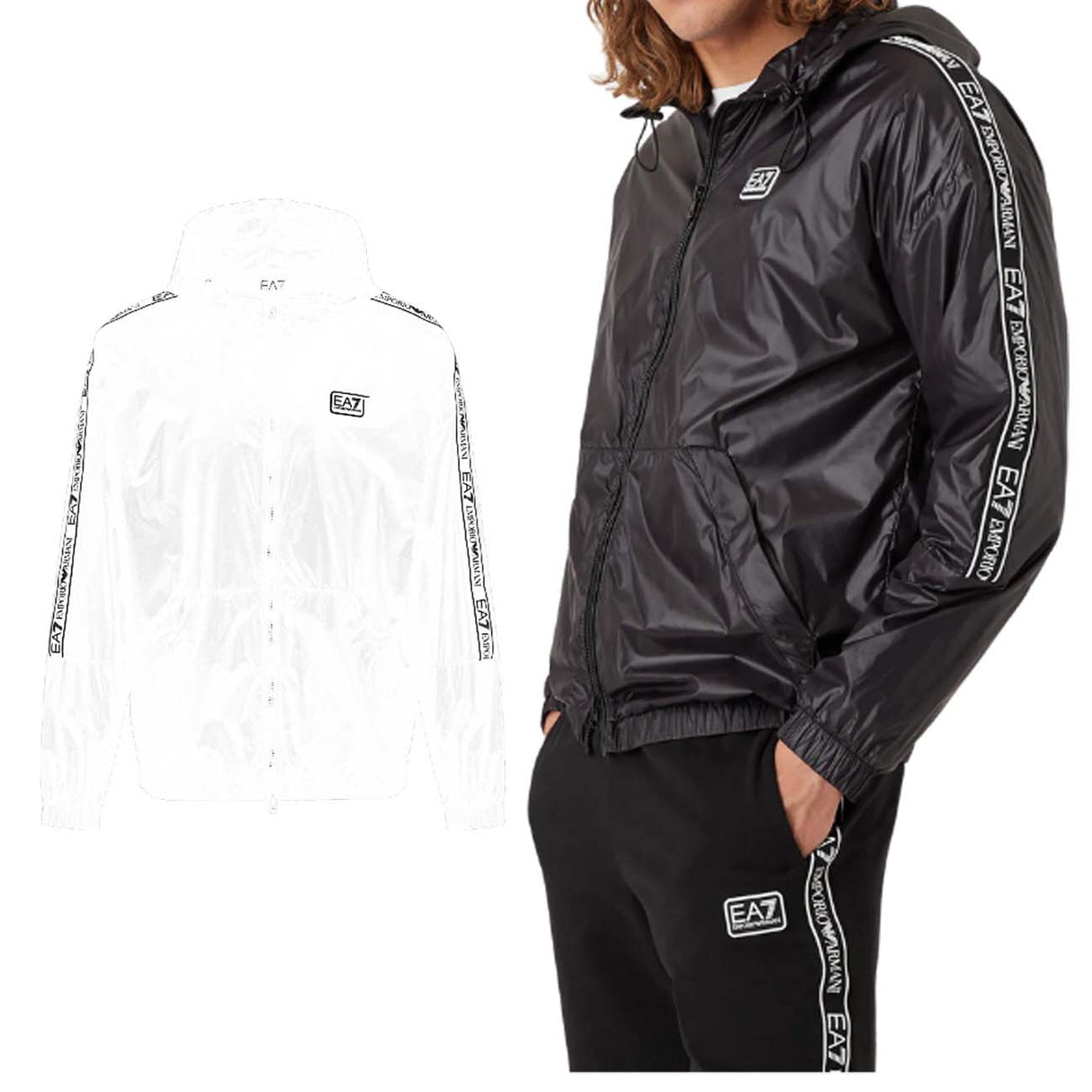 VESTE SÉRIE LOGO ARMANI EA7 3LPB29PNR4Z