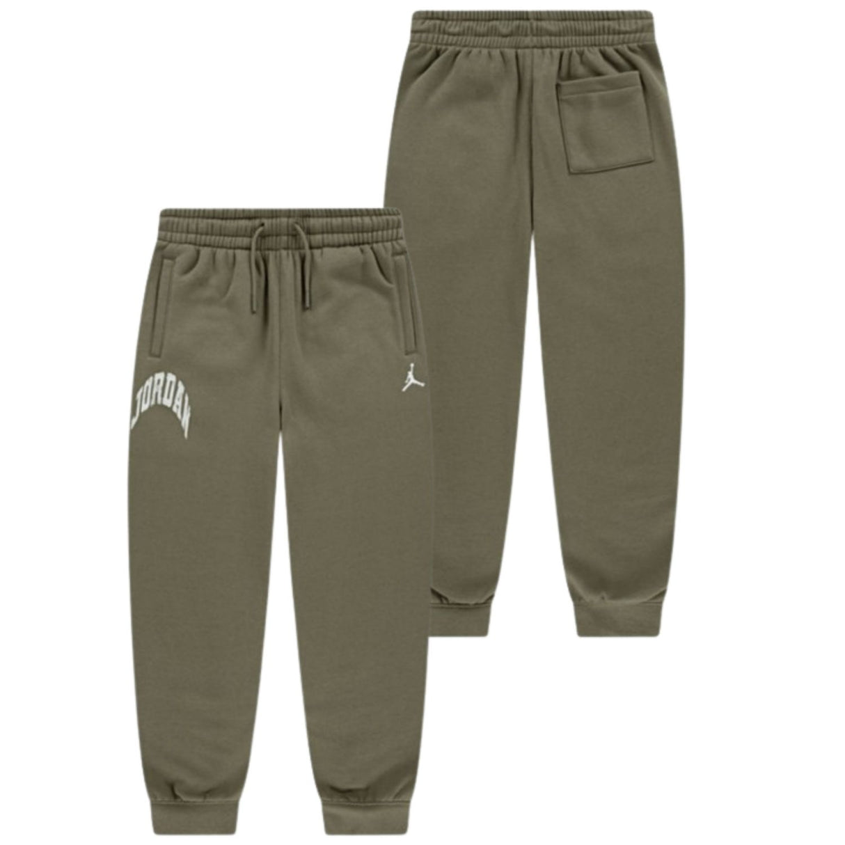 PANTALONE RAGAZZI JORDAN 95F364 E6F FELPATO VERDE