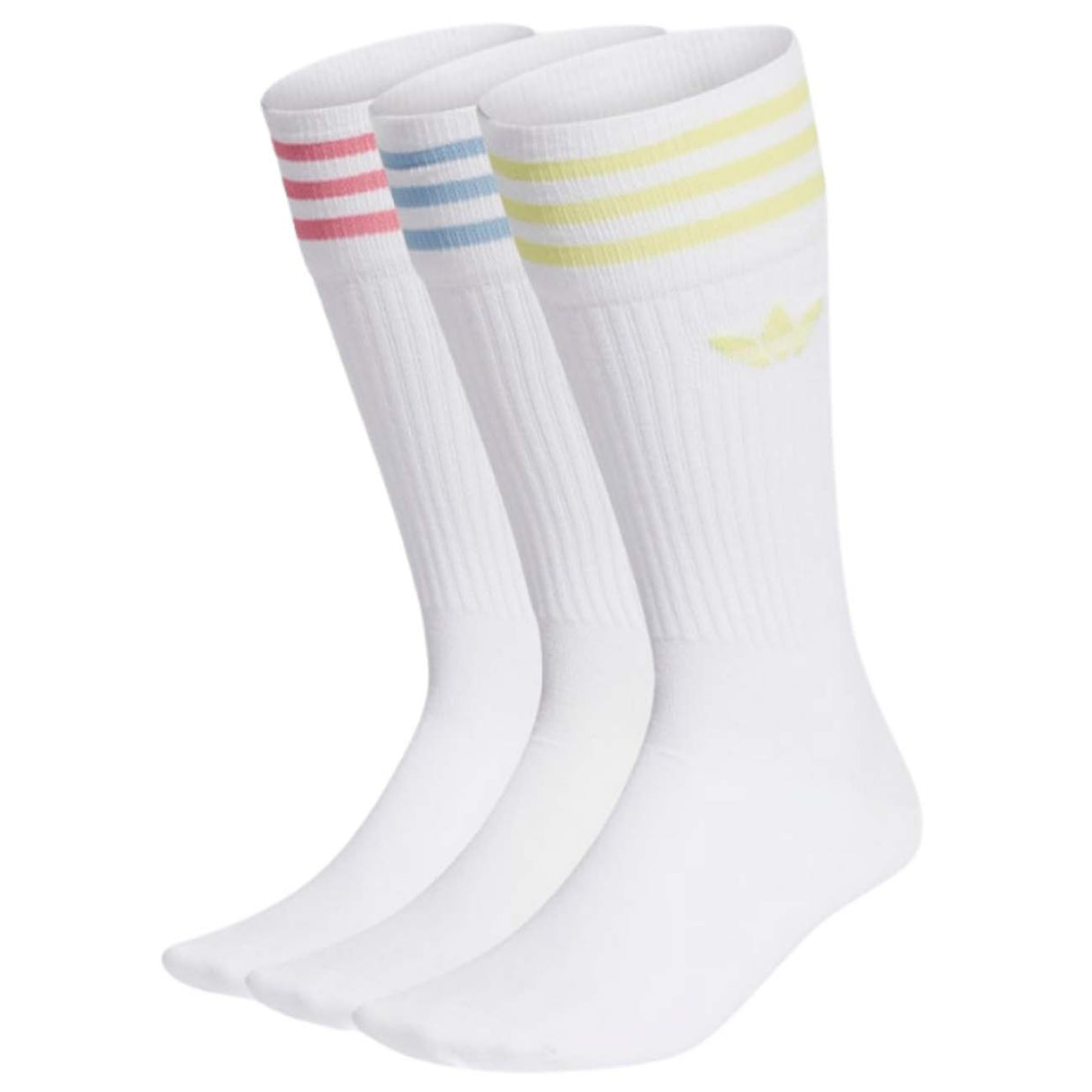 ADIDAS H32329 UNISEX SOCKS 3 PAIRS WHITE