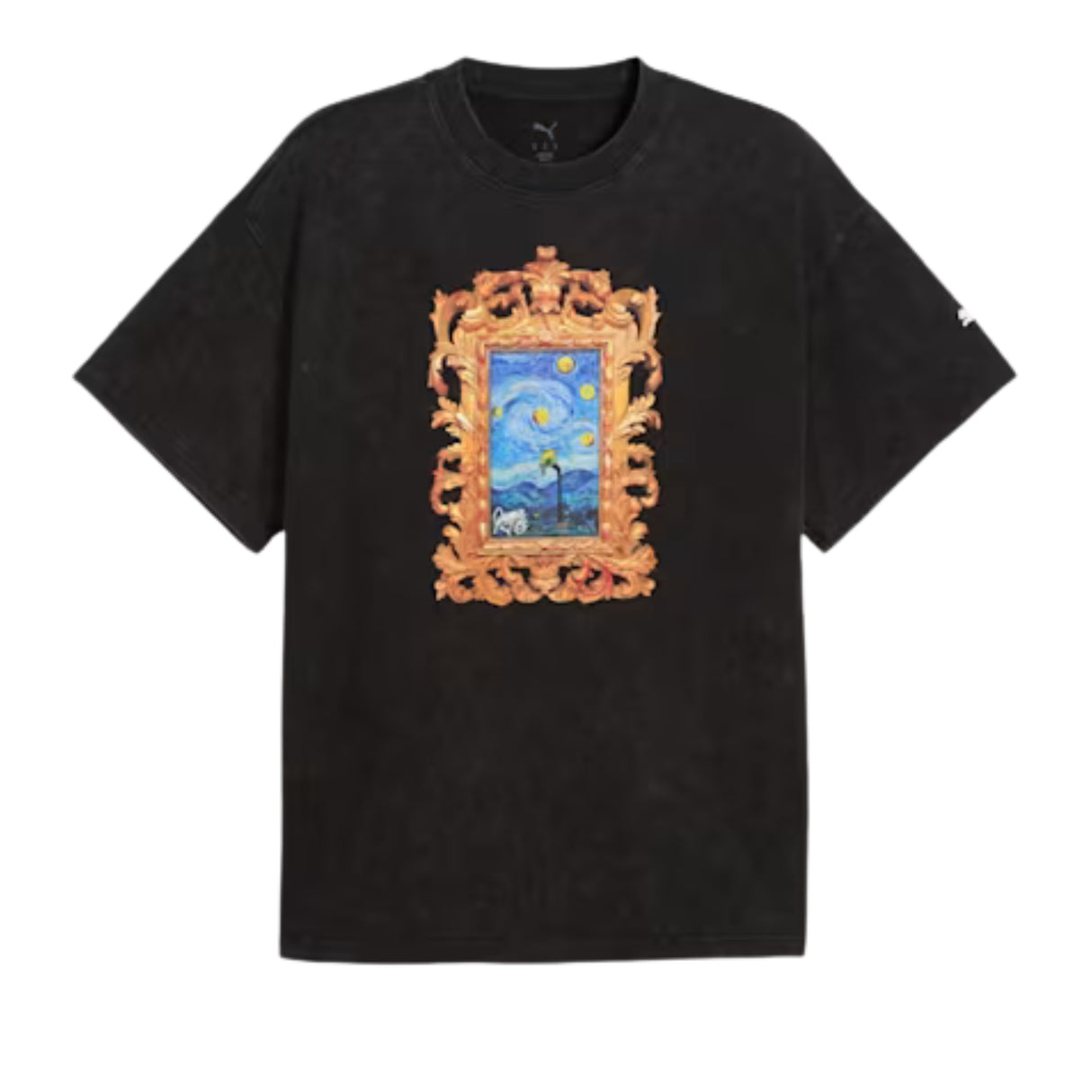 T-SHIRT PUMA 630672 01 DYLAN EXHIBIT COTONE