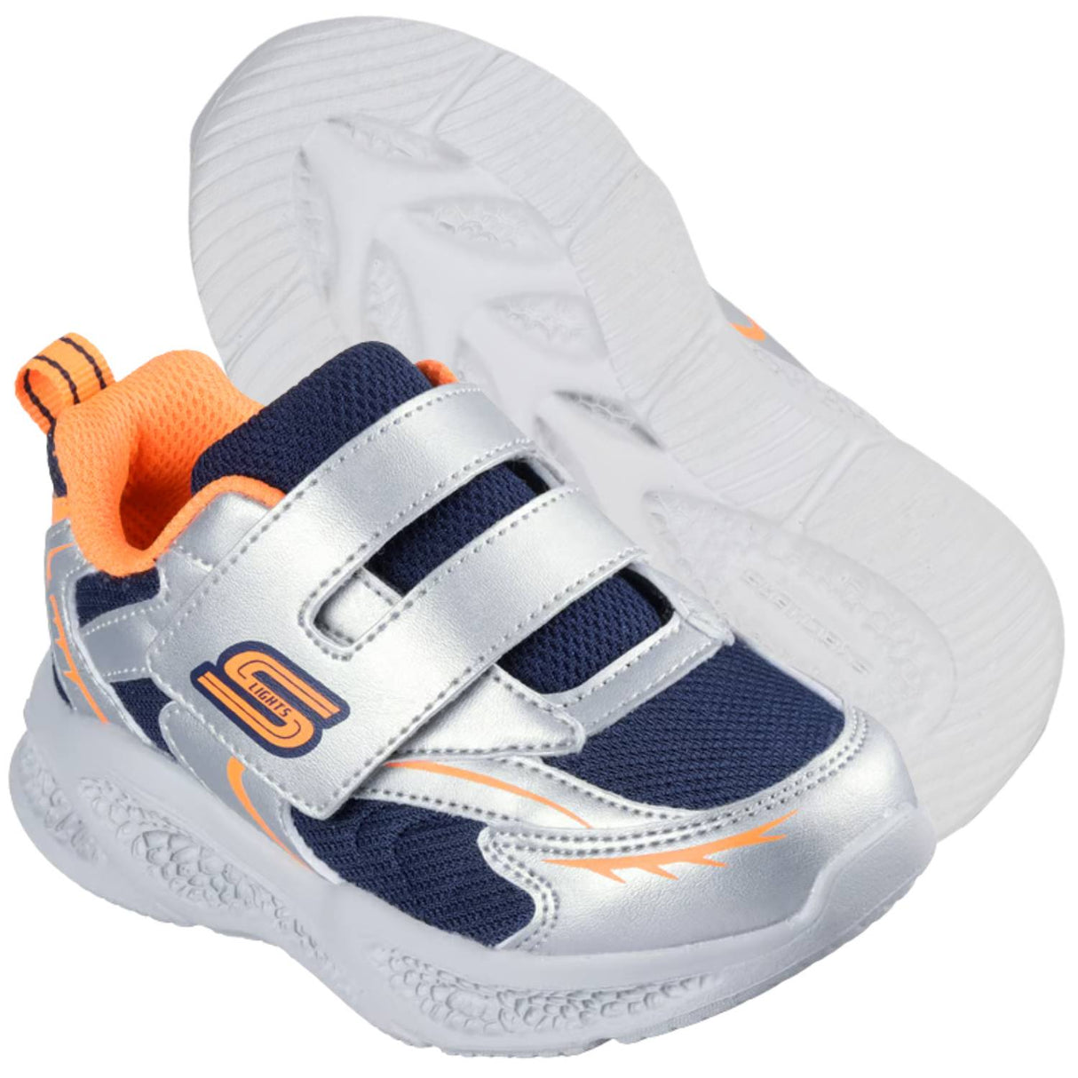 SCARPA BAMBINI SKECHERS 401498N SLOR S LIGHTS METEOR