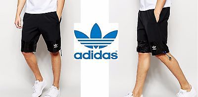 ADIDAS ORIGINALS SHORTS AJ7847 Short Running Men Sport BLACK GYM CASU