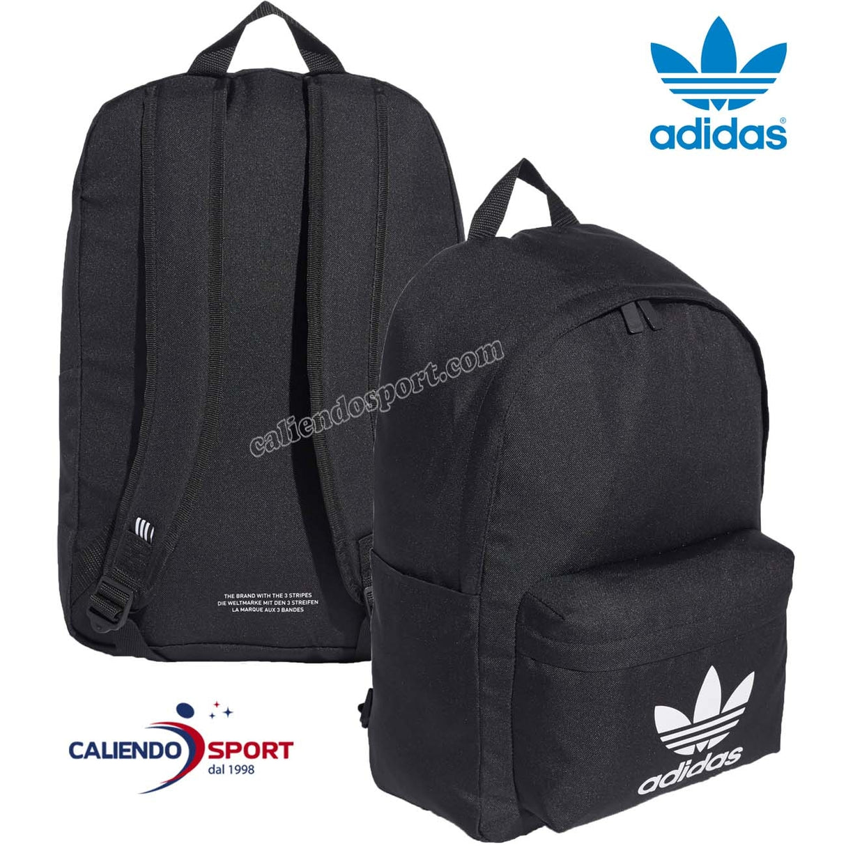 ZAINO ADIDAS GD4556 ORIGINALS ADICOLOR CLASSIC NERO