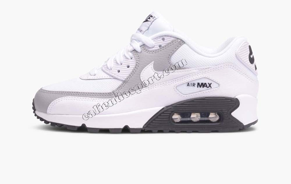 NIKE AIR MAX 90 325213 037 126 CHAUSSURES DE SPORT POUR HOMMES ET FEMMES BLANC NOIR