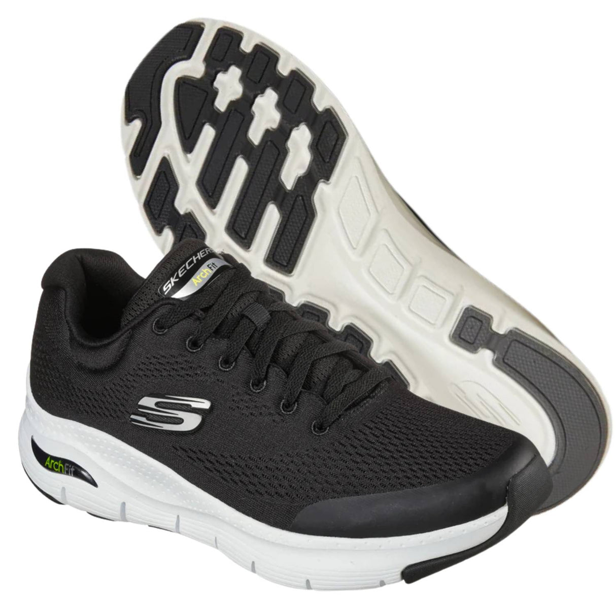 SCARPA SKECHERS 232700 BKW ARCH FIT 2.0 NERO BIANCO