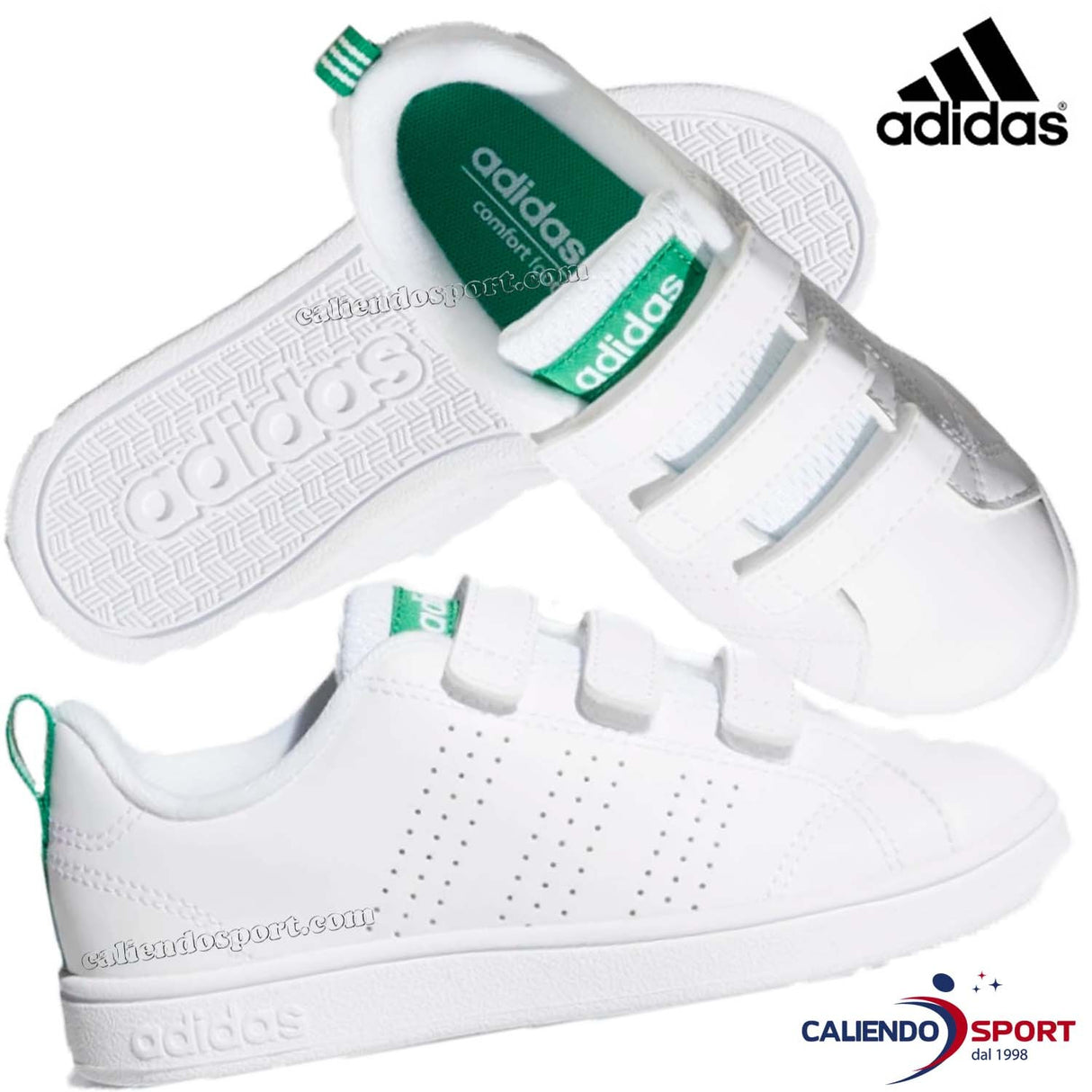 ADIDAS AW4880 BOYS' SHOES CHILD VS ADVANTAGE CLEAN SHOES WITH TEARS