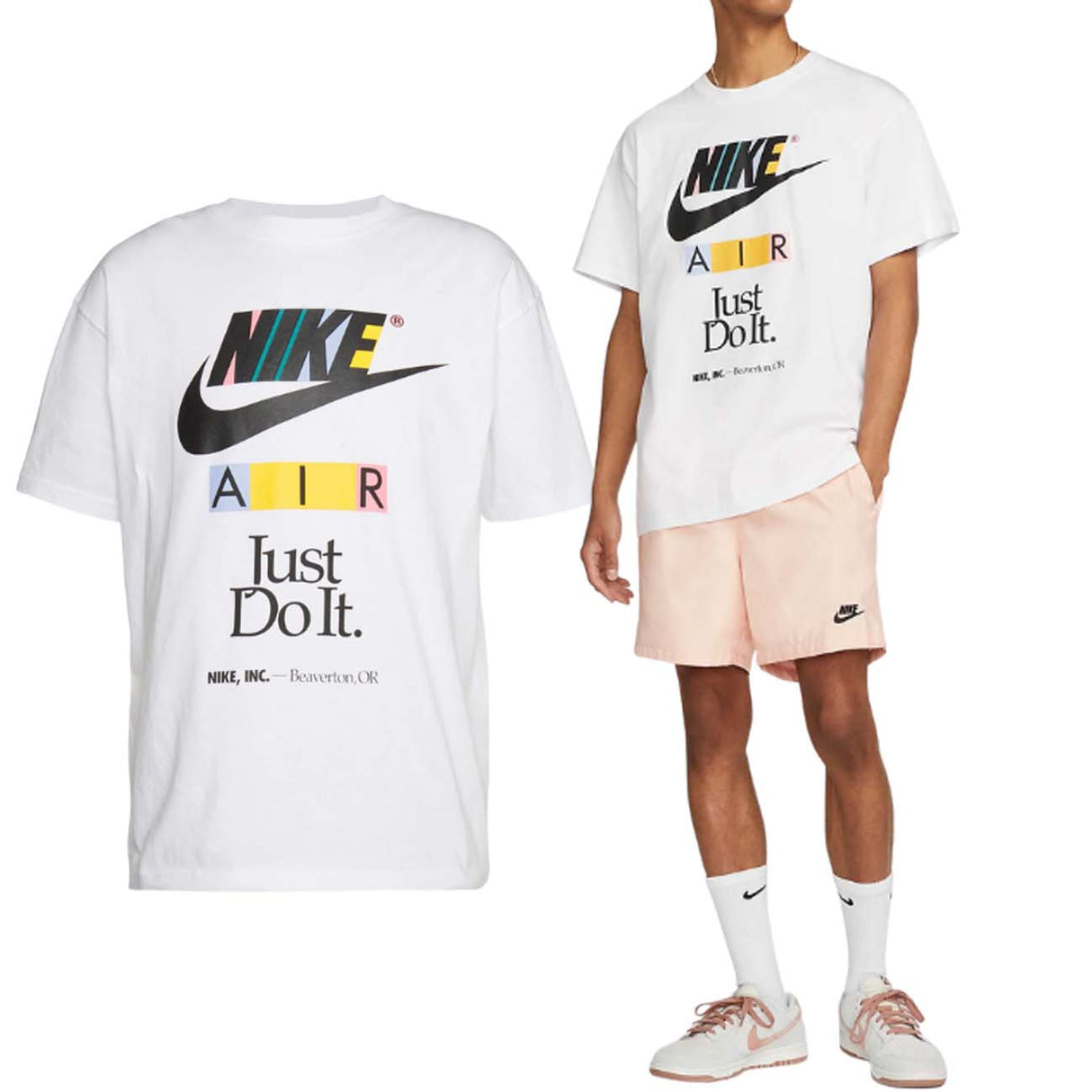 T-SHIRT NIKE FB9778 100 SPORTWEAR MAX90 BLANC