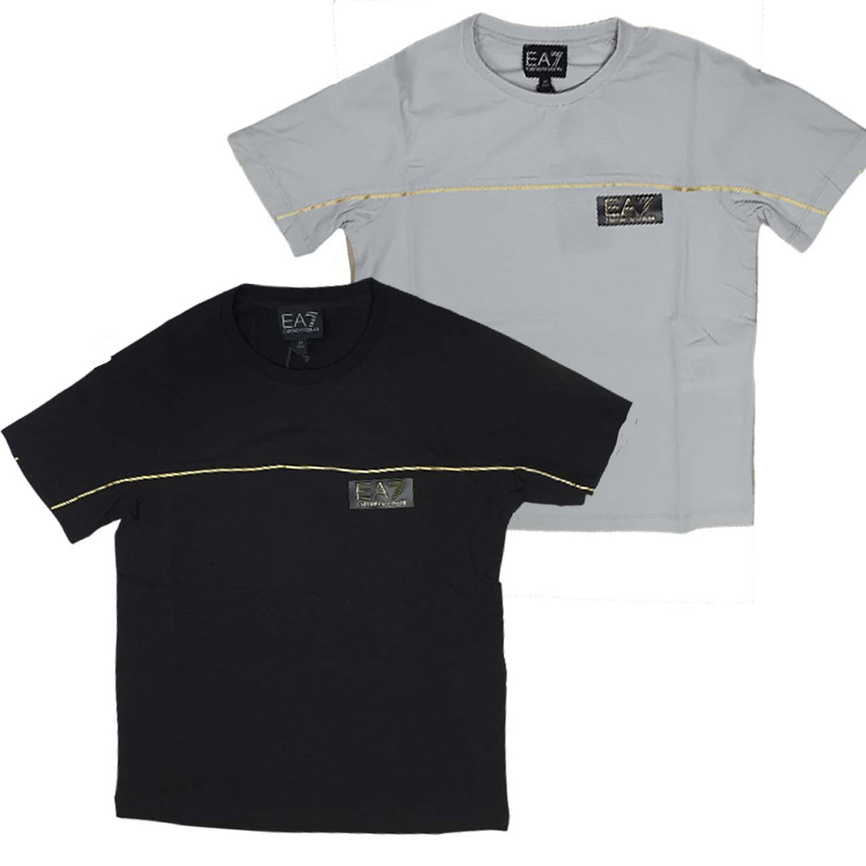 T-SHIRT RAGAZZE ARMANI EA7 3RBT68 BJ03Z COTONE