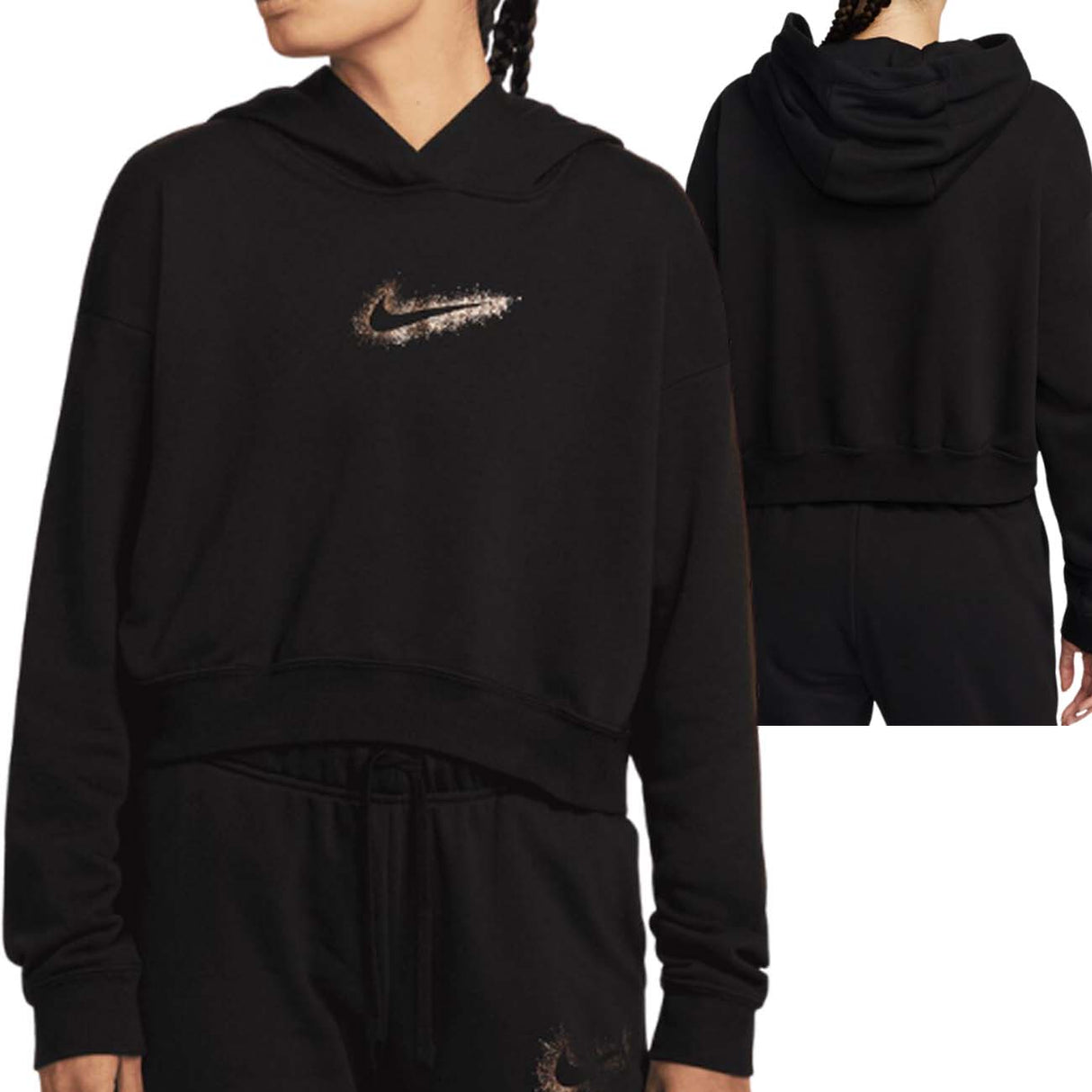 SWEAT-SHIRT EN COTON POLAIRE POUR FEMMES NIKE DQ6776 010