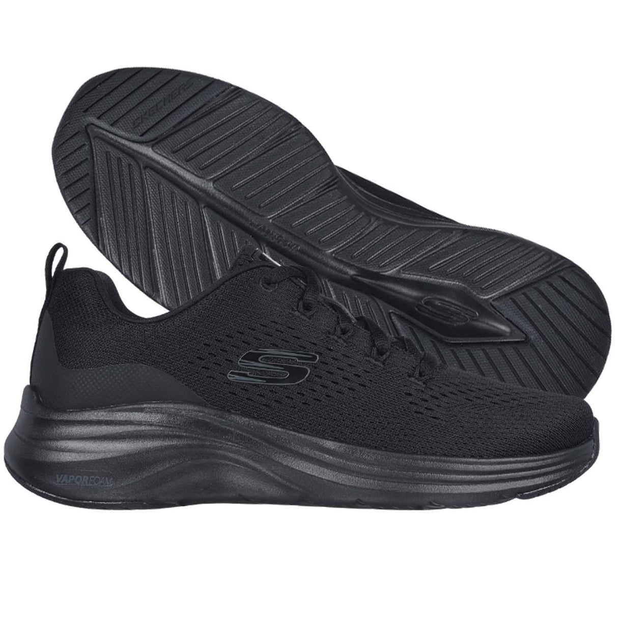 SCARPA DONNA SKECHERS 150024 BBK VAPOR FOAM NERO