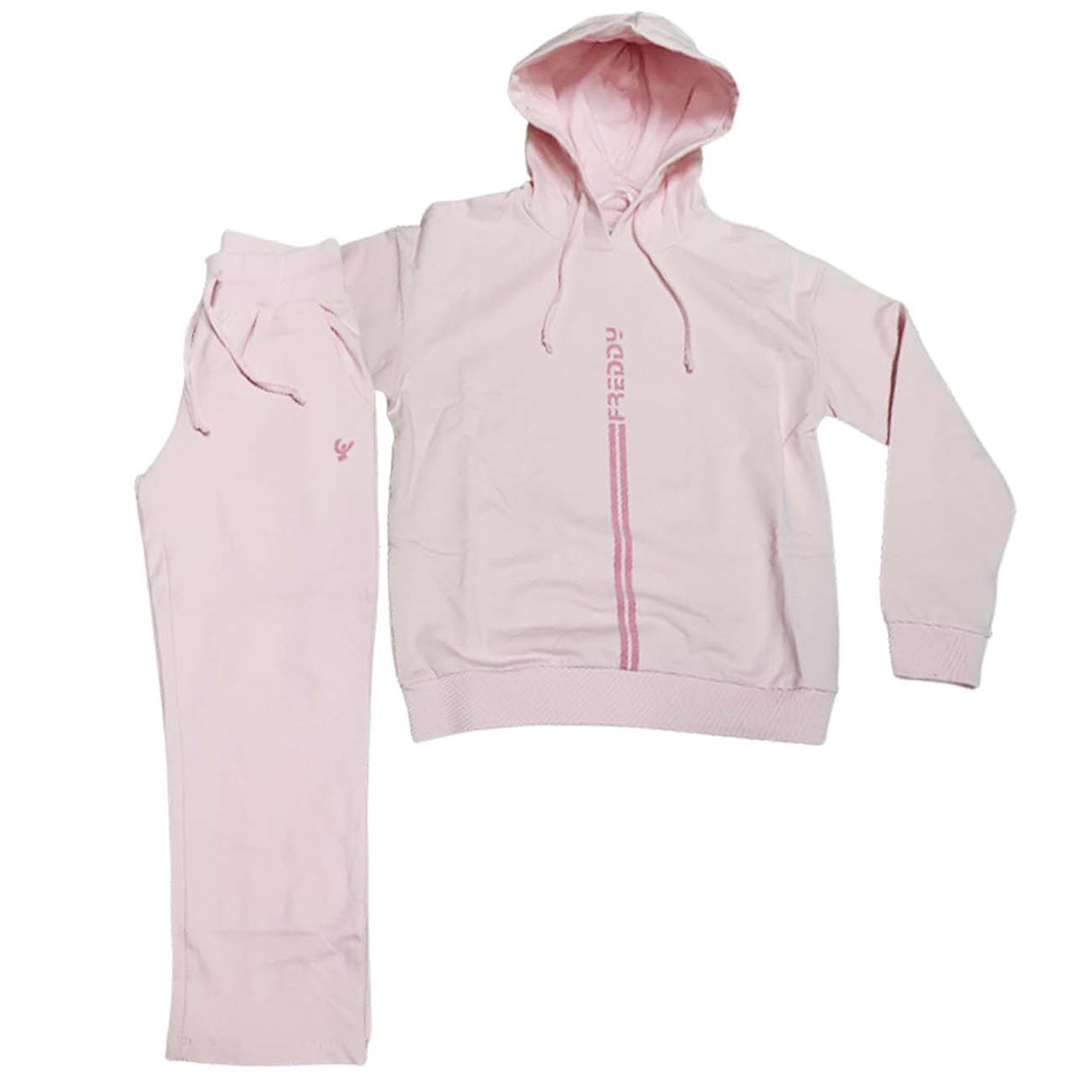 TUTA RAGAZZE FREDDY FR1416 COTONE FELPATO ROSA