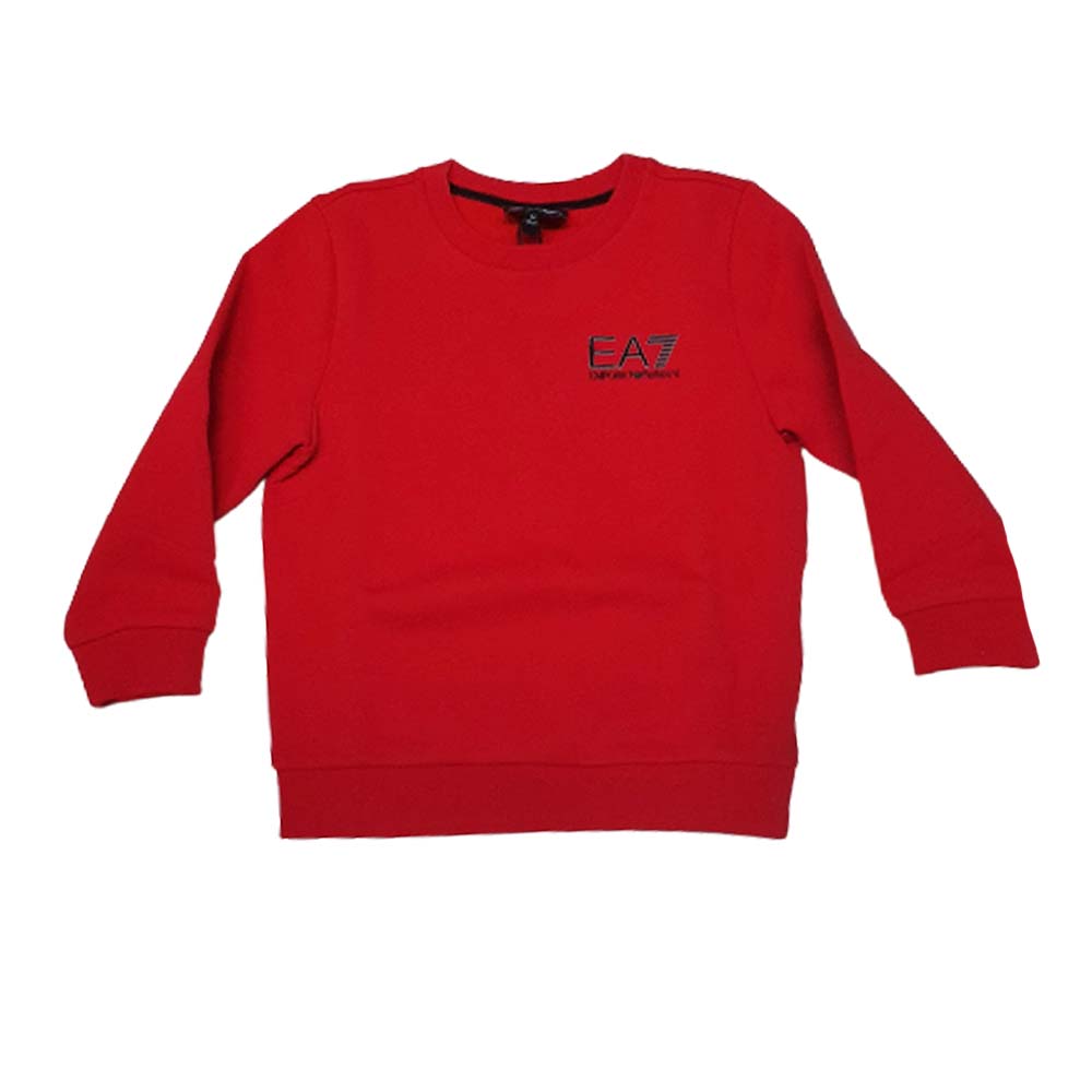 FELPA RAGAZZI ARMANI EA7 8NBM53 BJEXZ COTONE FELPATO