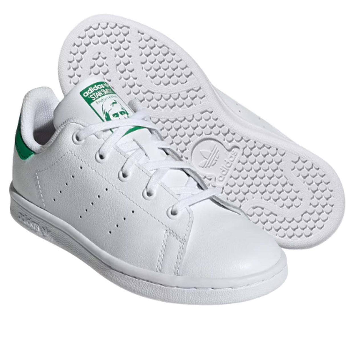 SCARPA RAGAZZI JP9720 STAN SMITH BIANCO VERDE
