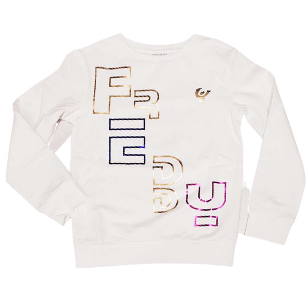 FELPA RAGAZZE FREDDY FR0823 COTONE FELPATO