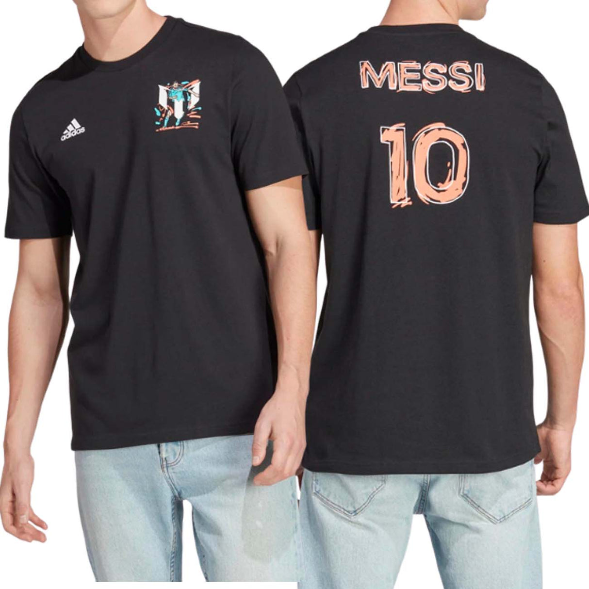 T-SHIRT ADIDAS HT5182 MESSI FOOTBALL ICON GRAPHIC TEE