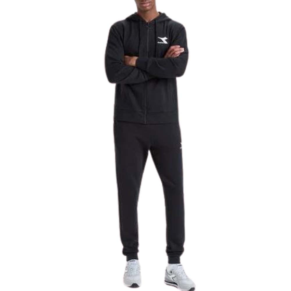 TUTA DIADORA 180369 SPORT COTONE GARZATO CAPPUCCIO