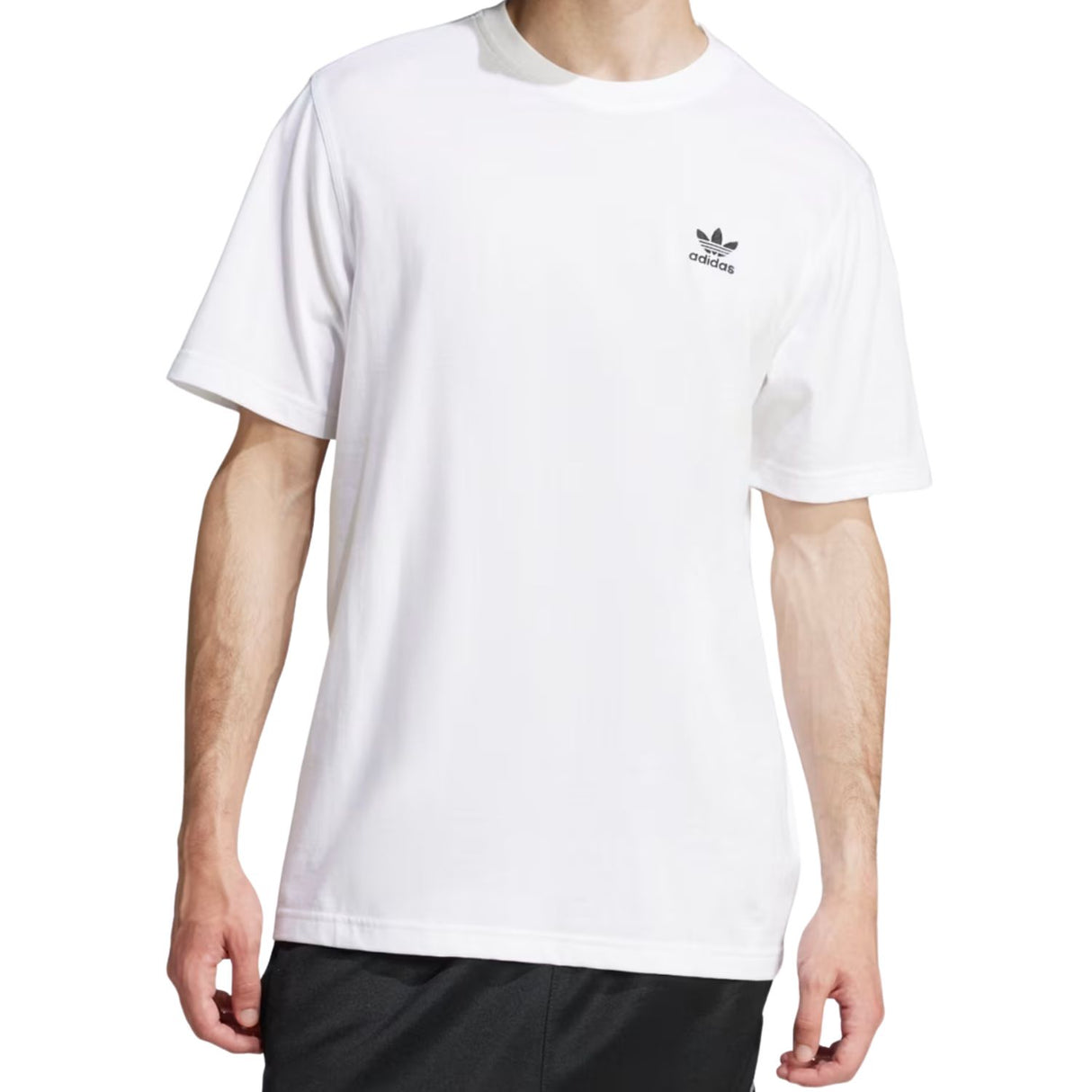 T-SHIRT ADIDAS JI8544 TREFOIL COTONE BIANCO