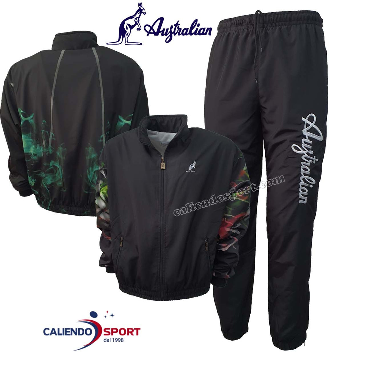 SURVÊTEMENT AUSTRALIEN SPUTU0002 NOIR EN ÉDITION LIMITÉE