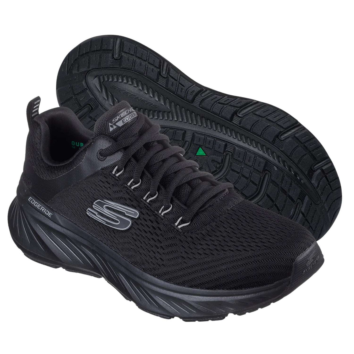 SCARPA SKECHERS 232843 BBK ARCH FIT BANLIN NERO