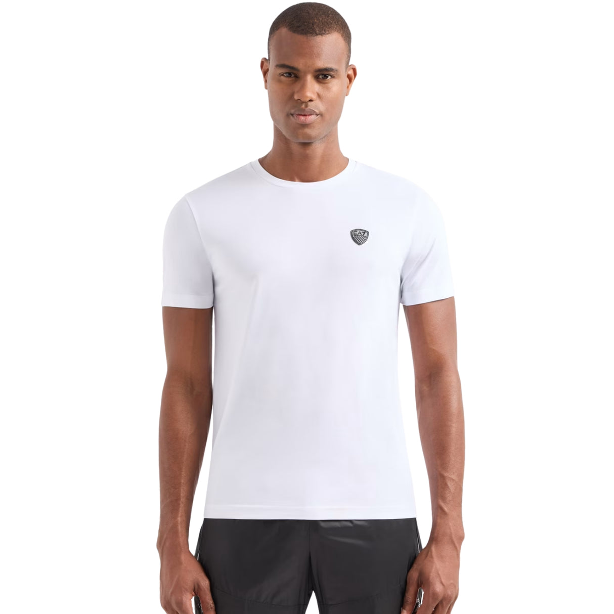 T-SHIRT ARMANI EA7 E25 8NPT16 1100 BIANCO VISCOSA
