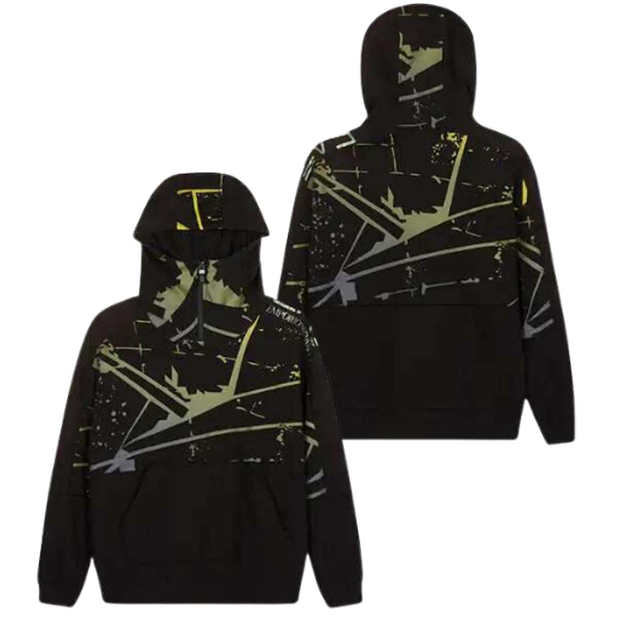 FELPA ARMANI EA7 RAGAZZI I23 6RBM59 BJEXZ COTONE FELPATO