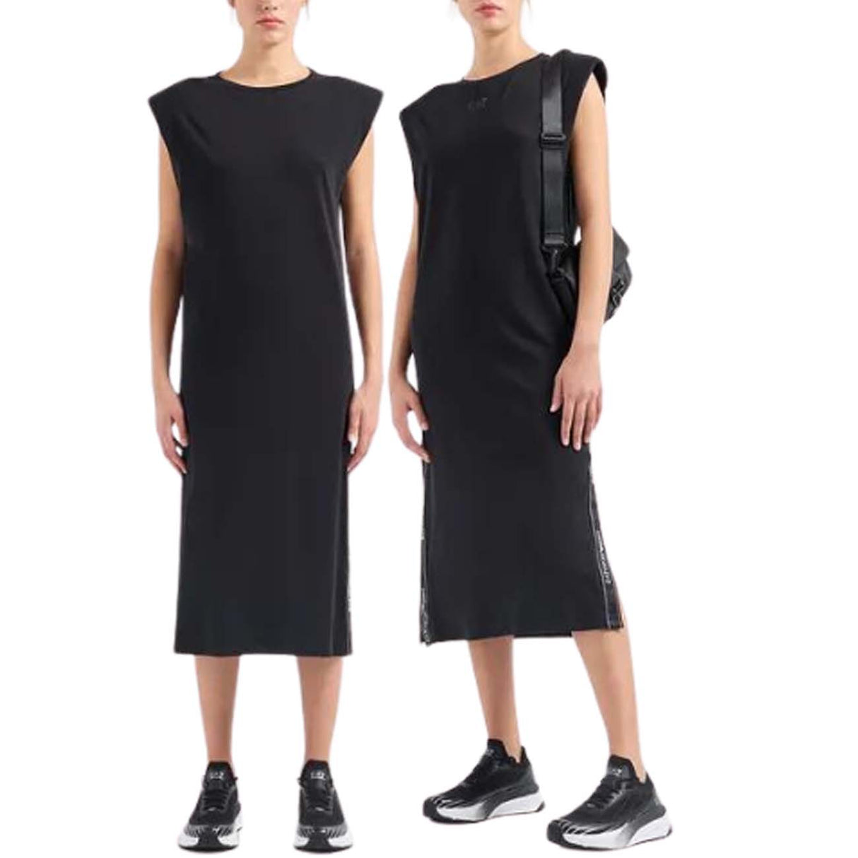 VESTITO ARMANI EA7 E24 3DTA61 TJ6SZ 1200 NERO