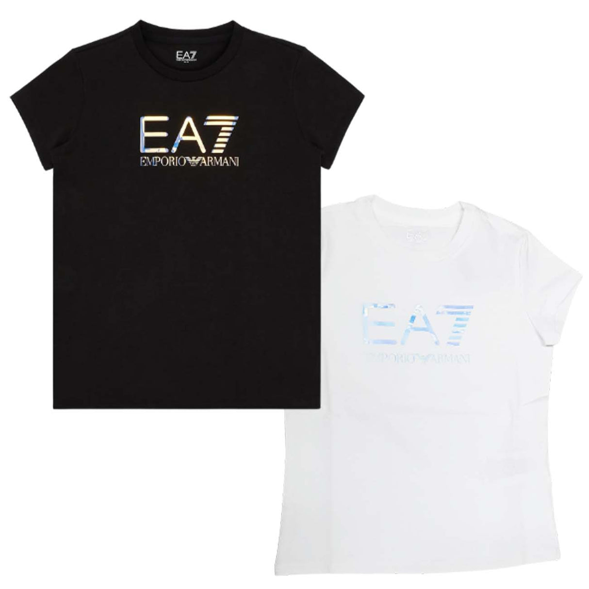 T-SHIRT ARMANI EA7 RAGAZZE 3LFT19FJDTZ COTONE