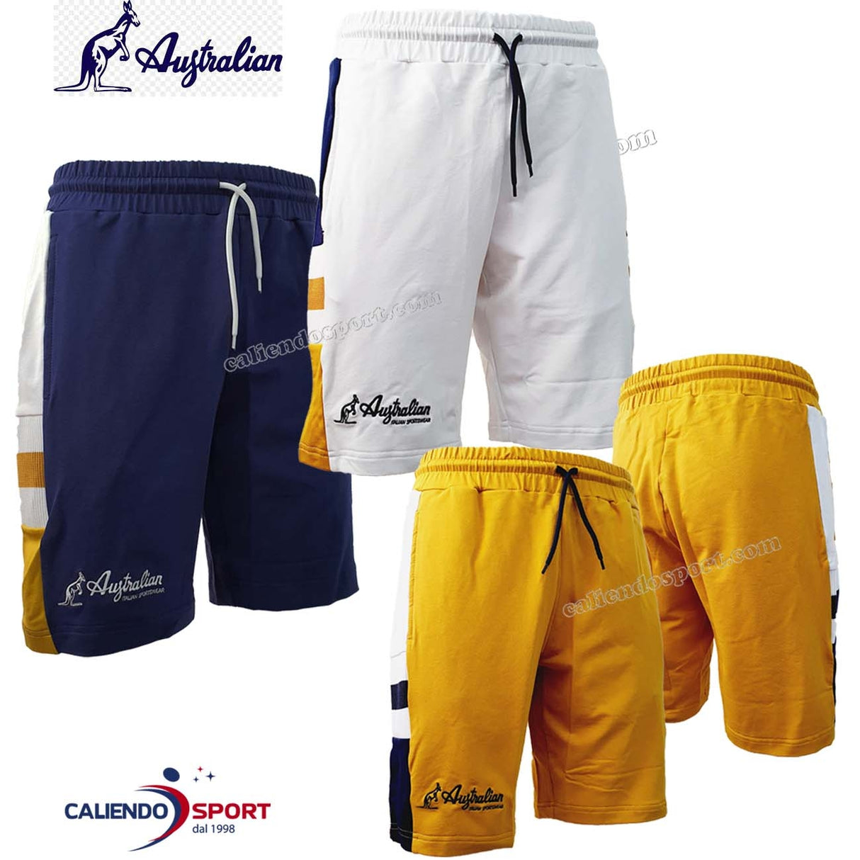 PANTALONCINO AUSTRALIAN SH0003 PIPING SHORT COTONE