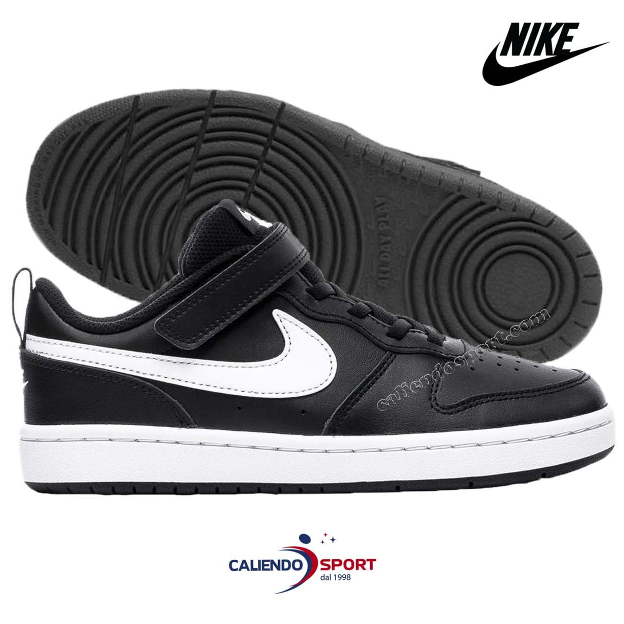 CHAUSSURES NIKE POUR GARÇONS BQ5451 002 COURT BOROUGH LOW 2 PSV
