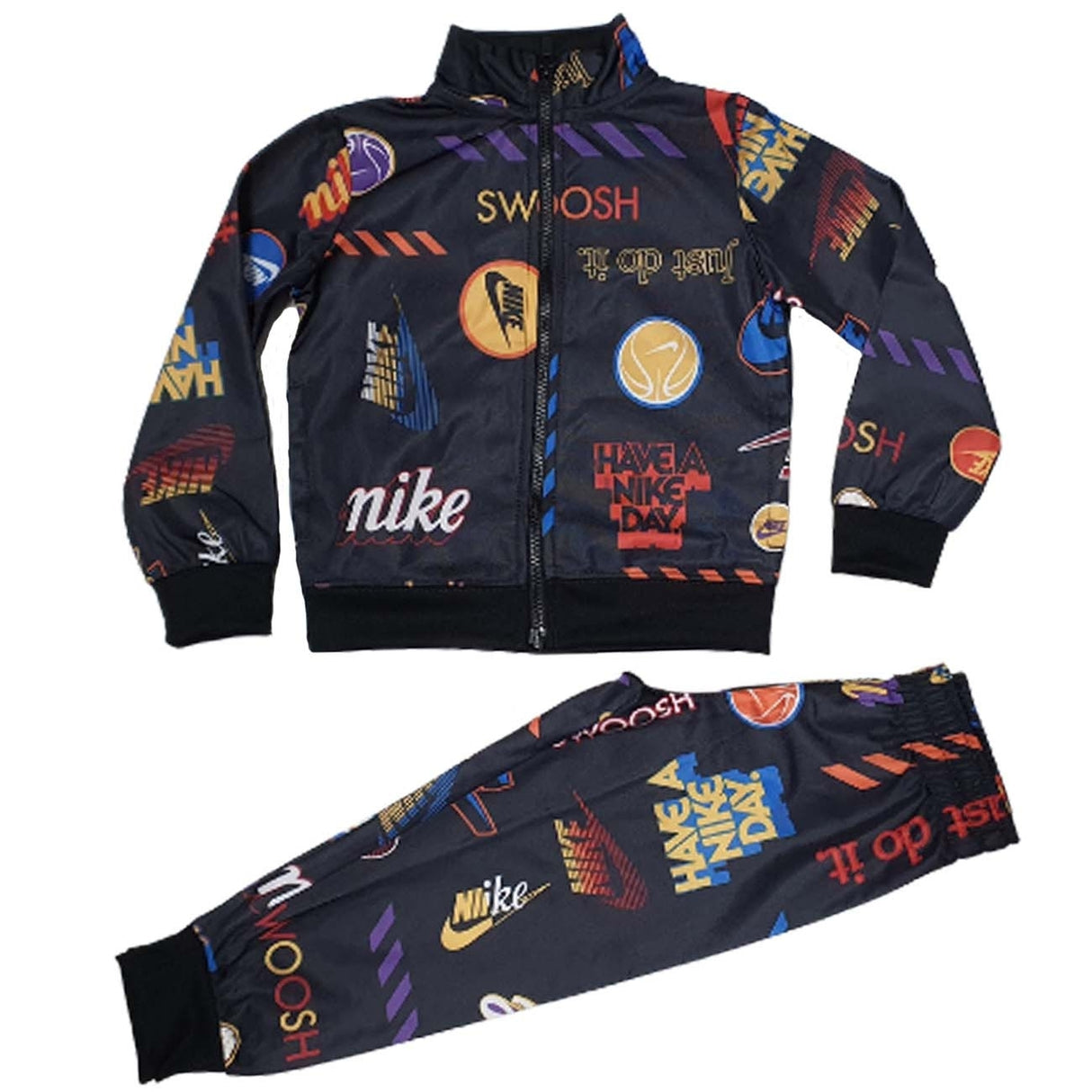 TUTA NIKE BAMBINI 66I376 023 ZIP ACETATO