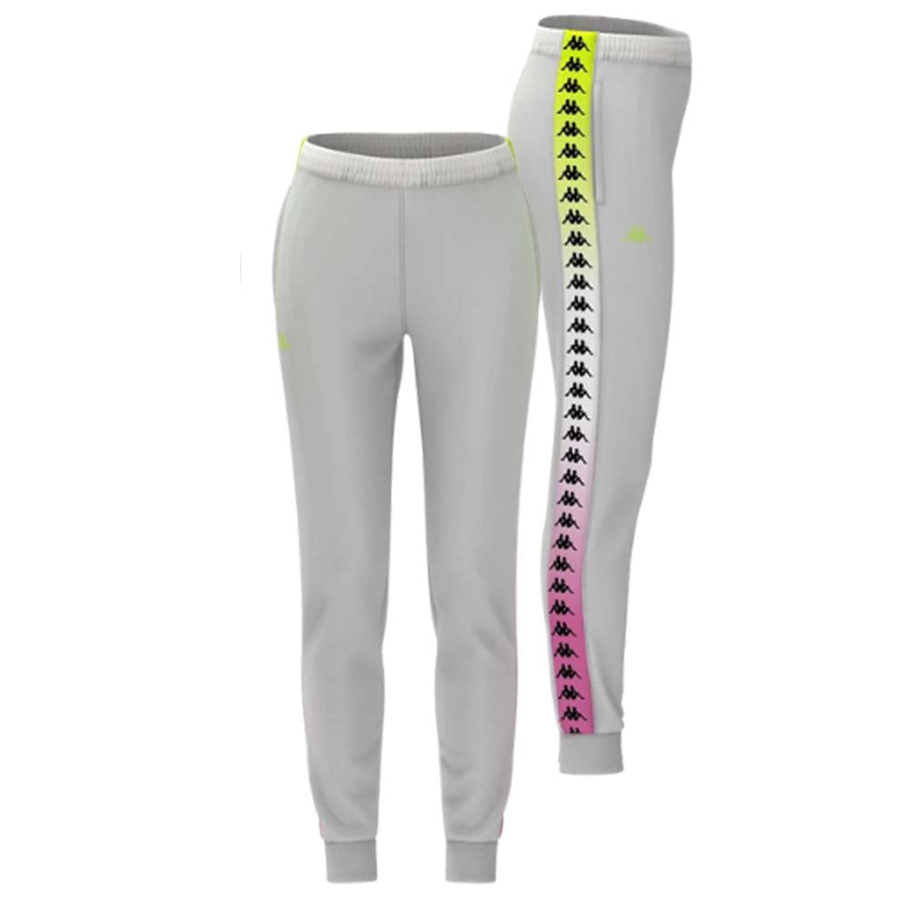 PANTALON EN ACÉTATE DÉGRADÉ WRASTORIA KAPPA 381622W