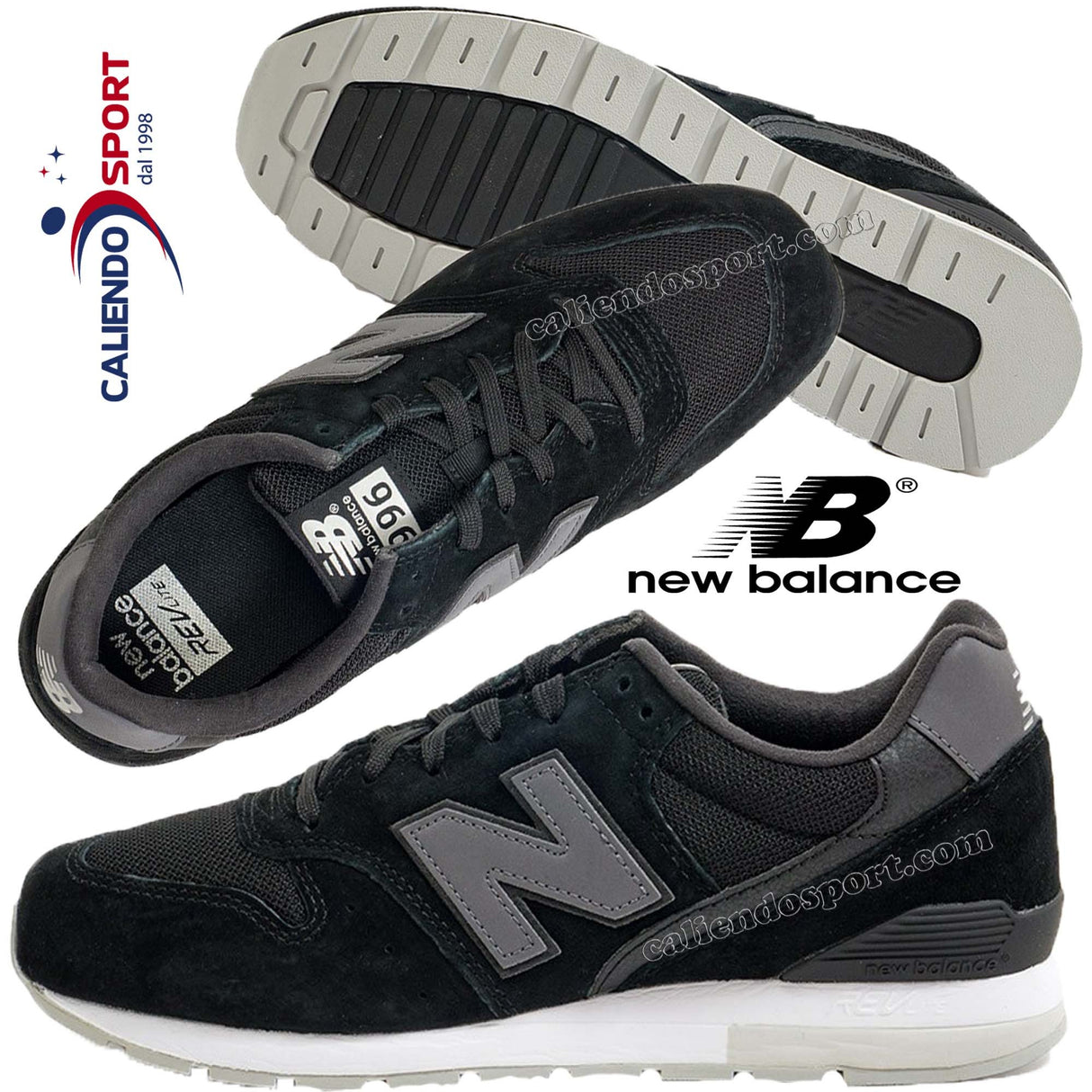 NEW BALANCE MEN'S SHOES MRL996JN BLACK CASUAL SNEAKER