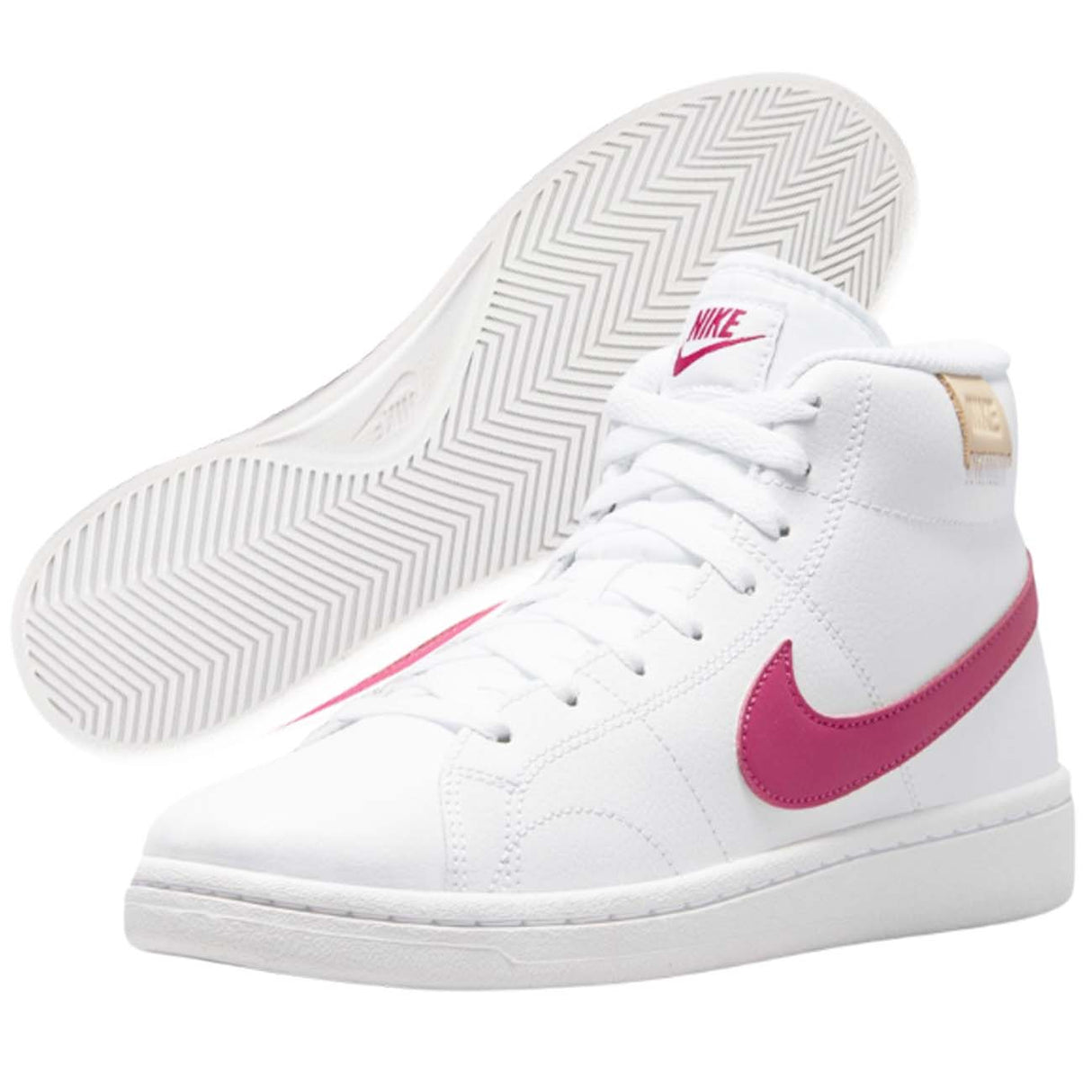 SCARPA NKE CT1725 104 COURT ROYAL 2 COLLO ALTO BIANCO