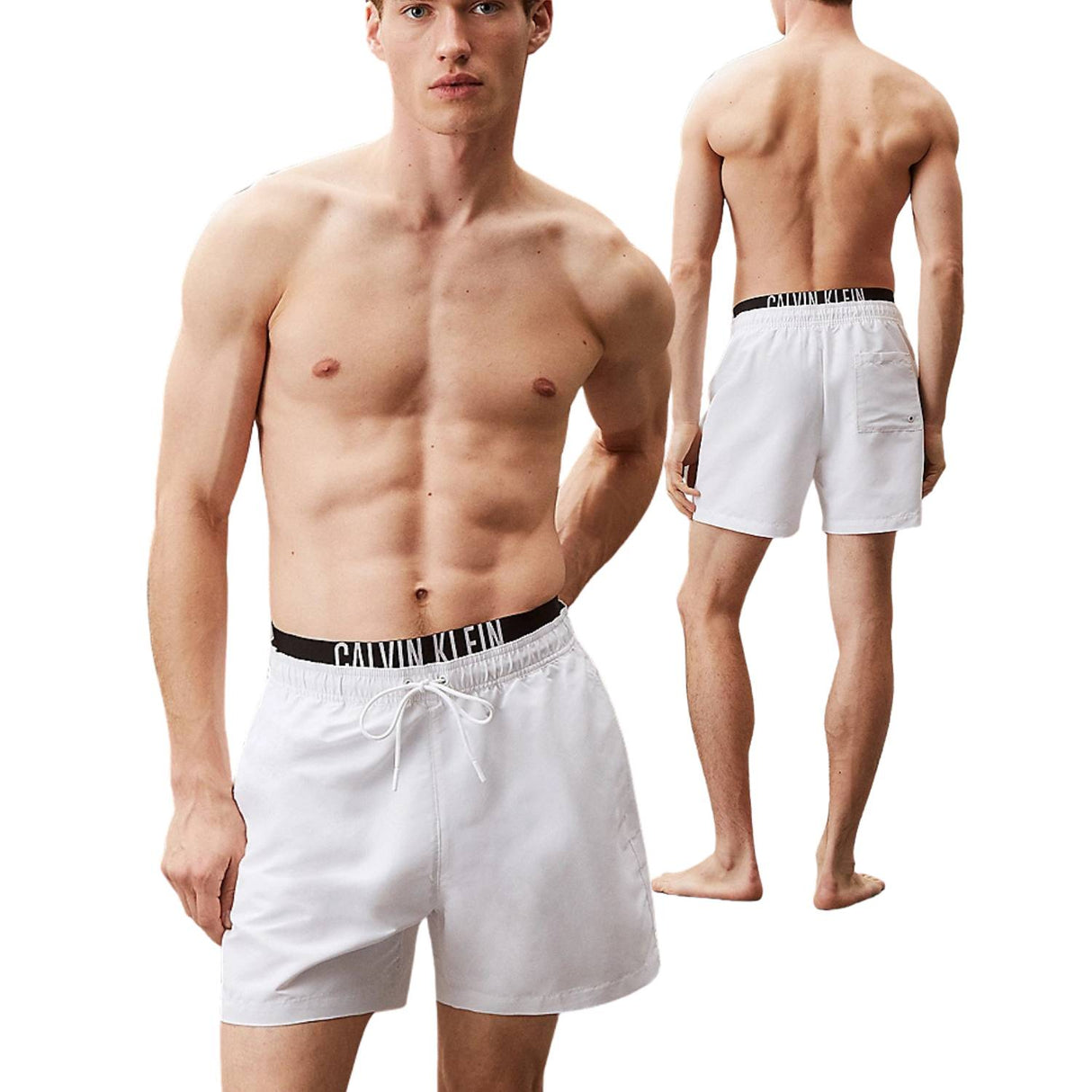 COSTUME CALVIN KLEIN KM0KM01093-YCD DOPPIA VITA BIANCO