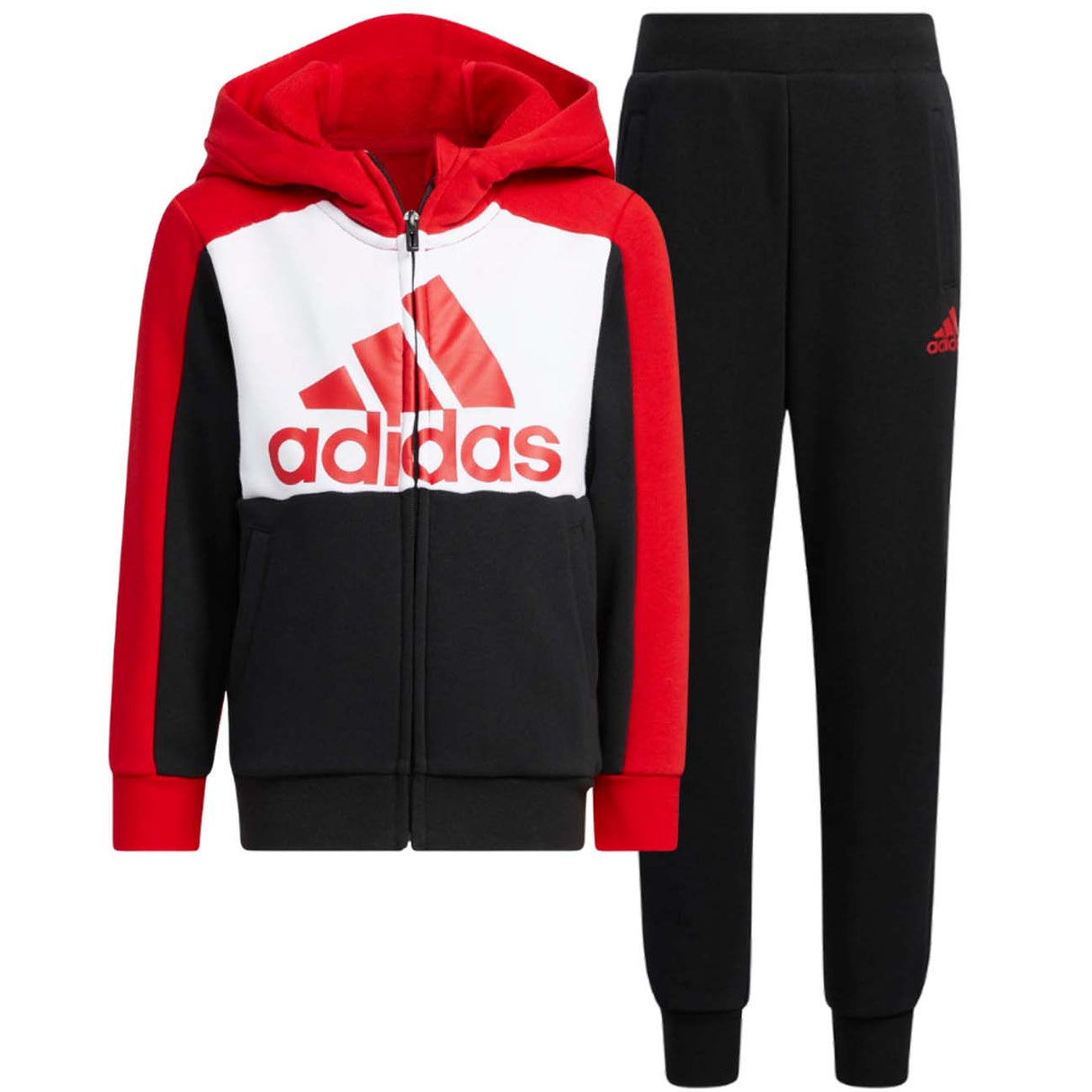 TUTA RAGAZZI ADIDAS HZ7069 COTONE GARZATO